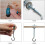 Ceiling Hooks 12 Packs Spring Toggle Wing Bolts Wall Fixing Ceiling Hooks Heavy Duty Pothook 4