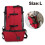 Dog Carrier Backpack For Small And Medium Pets Front Facing Adjustable Dog Backpack Carrier Fully Ventilated-Red-L 1