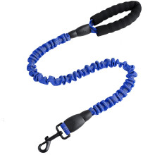Reflective Extendable Dog Lead, Bungee Training Dog Leash For Dogs-Blue