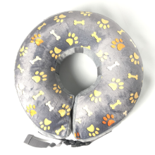 Blue Paw Print Fills The Safety Fence Collar To Keep Your Pet Safe On The Right Side Of The Fence.Grey Internal Diameter 5.5