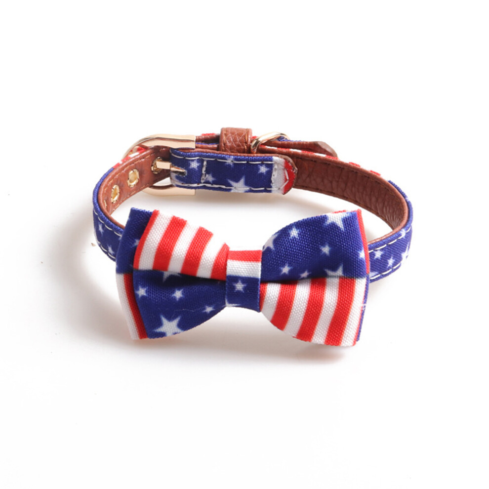 American Flag Dog Collar And Leash Setflag Collar