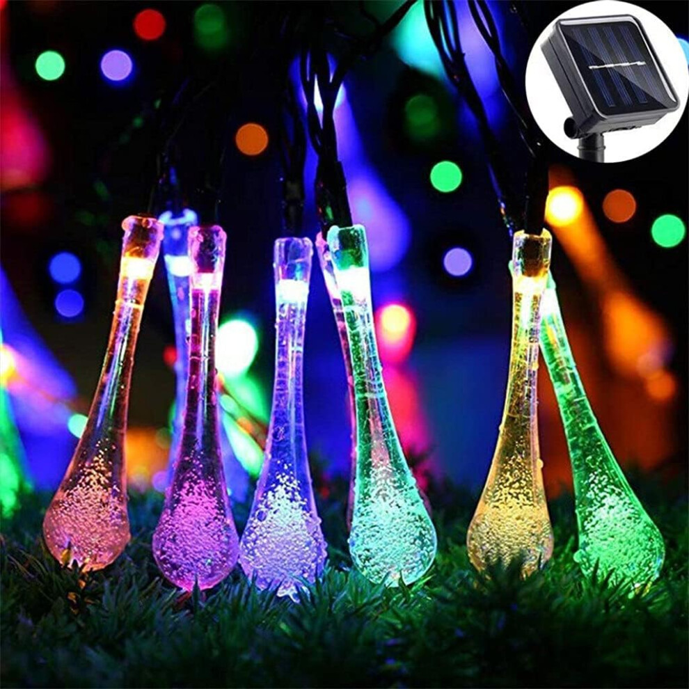 Solar String Lights, 1 Pack Outdoor Solar String Lights 8 Modes Solar String Lights Fairy Guand Light (Size : 6.5M 50pcs LED)-image-OPC-PHFXQ58-NEW
