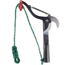 Manual Trimmer 1PC High Altitude Extension Branch Scissor Extendable Fruit Tree Trimming Saw Garden Trimming Tool with Rope Garden Scissor