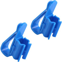 2PCS fish tank installation clamp, plastic adjustable water pipe clamp, inlet and outlet water pipe hose bracket is firm, suitable for 8-16mm hoses