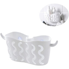Hydropulps Sink Storage Basket Hanging Tap Holder Sponge Drainer Kitchen Sink Organiser Plastic Drainer Kitchen Storage Baskets