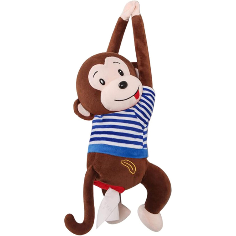 Car Tissue Dispenser, Monkey Butt Shaped Tissue Box, Paper Towel Storage Box, Lovely Hanging Paper Organizer, Cafe 7770198308907