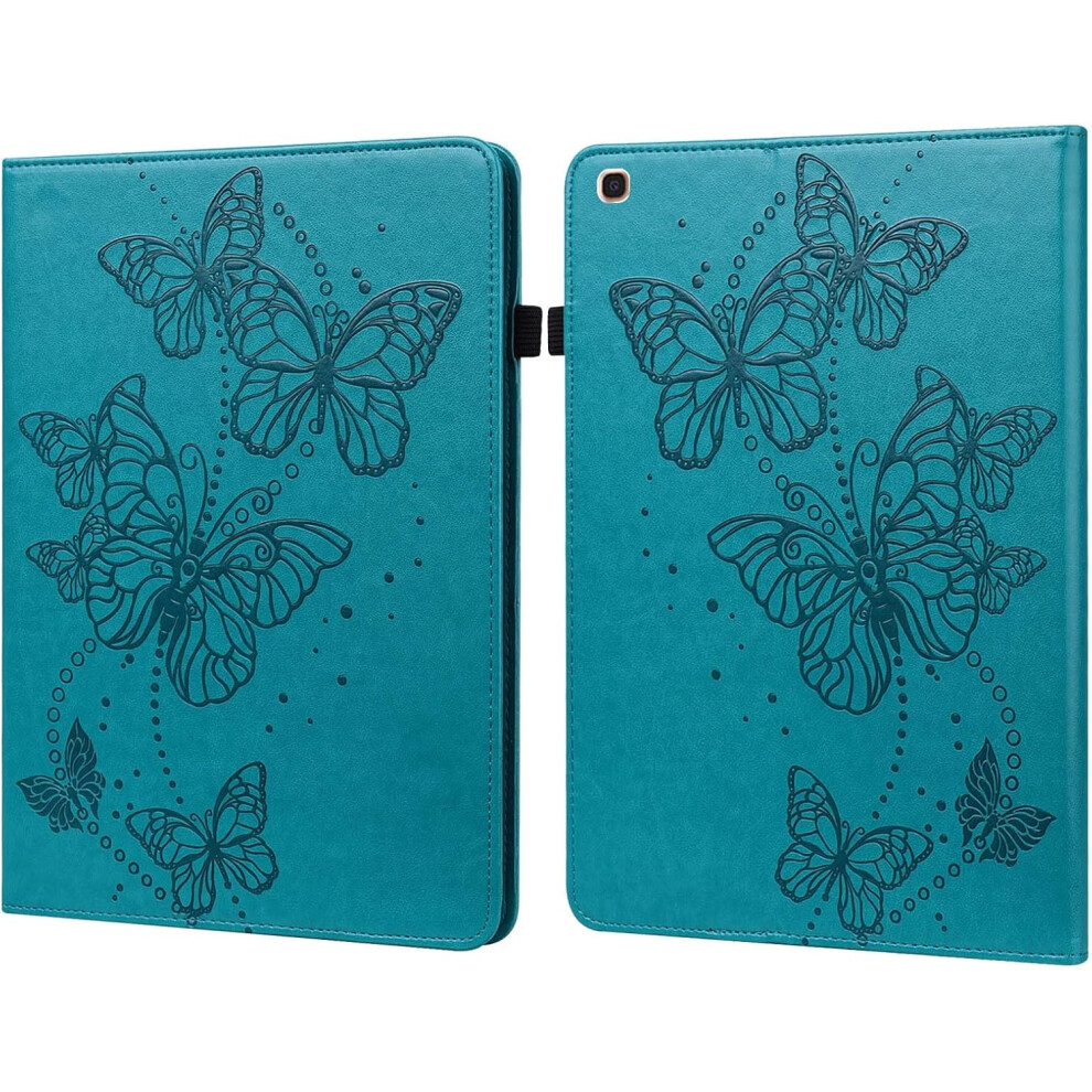 For Samsung Galaxy Tab 10.1 Inch 2019 T510 Slim Folding Stand Folio Tablet Case, Adjustable Fixing With Card Slot Shockproof Tablet Case 7770198314700