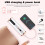 Automatic Curling Iron, Cordless Auto,, Portable Rechargeable Ceramic Rotating Curling Wand-White 5