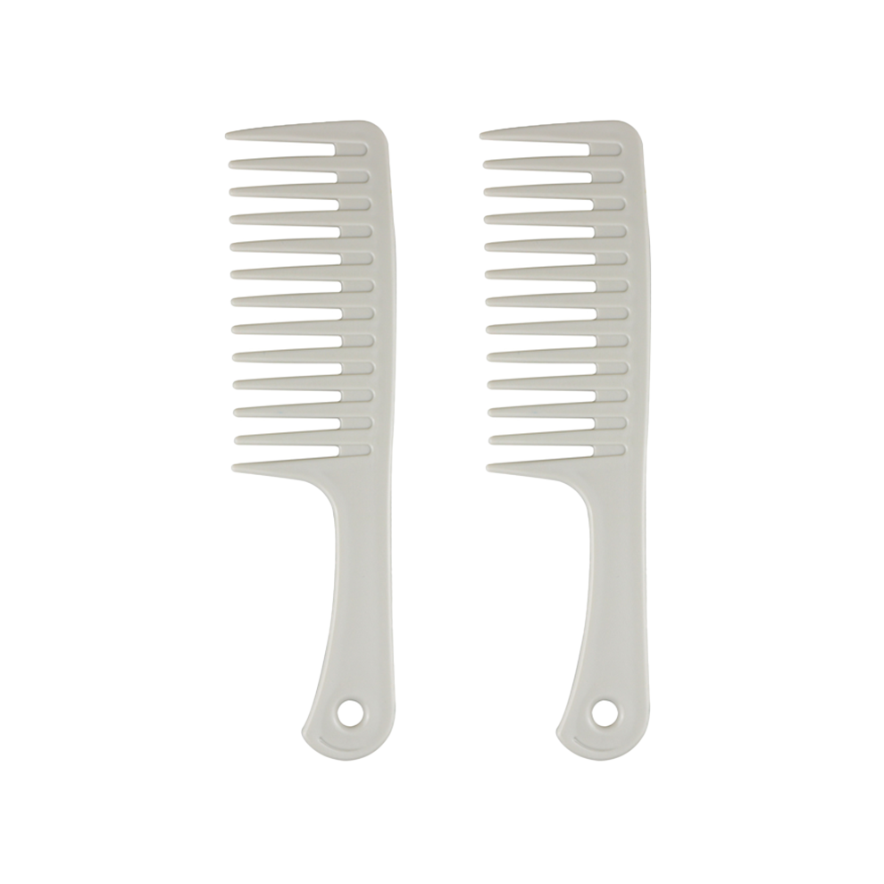 Tianfu Unisex White Wide Tooth Comb For Curly Hair Wet Hair, Detangling Comb Hair Combs For Women, Large Wide Toothed Comb