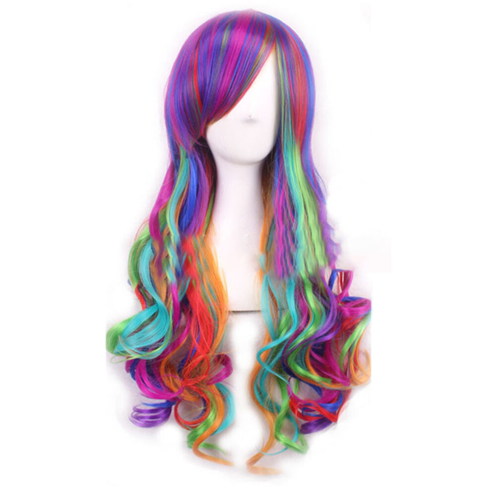 Tianfu Wavy Multi-Color Lolita Cosplay Wig Party Wig-M18-182
