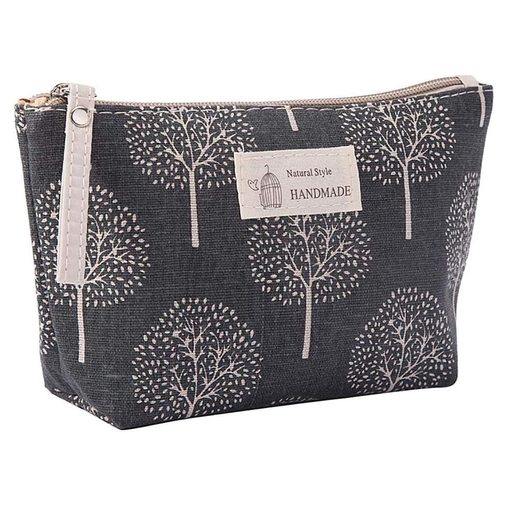 Tianfu Black/White/Grey 1Pack Cosmetic Bag For Women,Adorable Roomy Makeup Bags Travel Waterproof Toiletry Bag Accessories Organizer Sloth Gifts