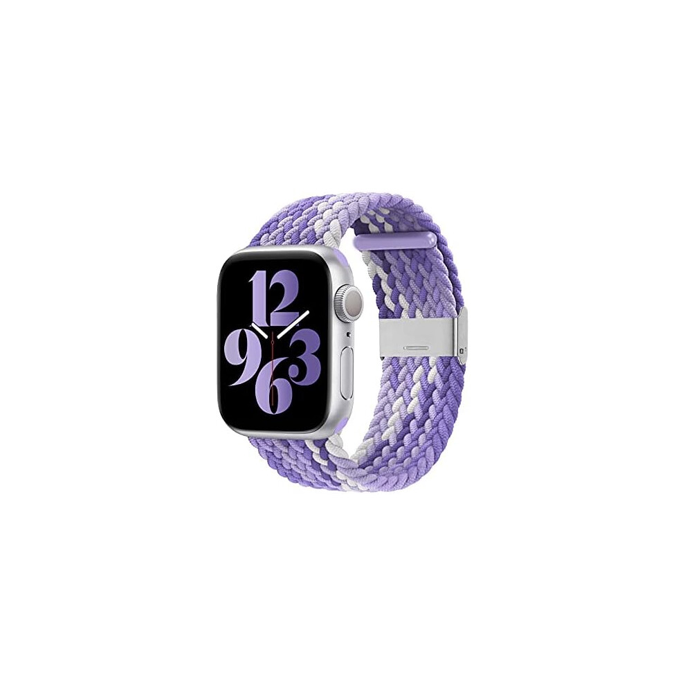 Apple Watch Bands 44Mm 42Mm 45Mm 49Mm, Iwatch Bands For Women Men,Adjustable Braided Solo Loop Elastic Sport Bands For Iwatch Ultra Se Series 8-1 7770198308013