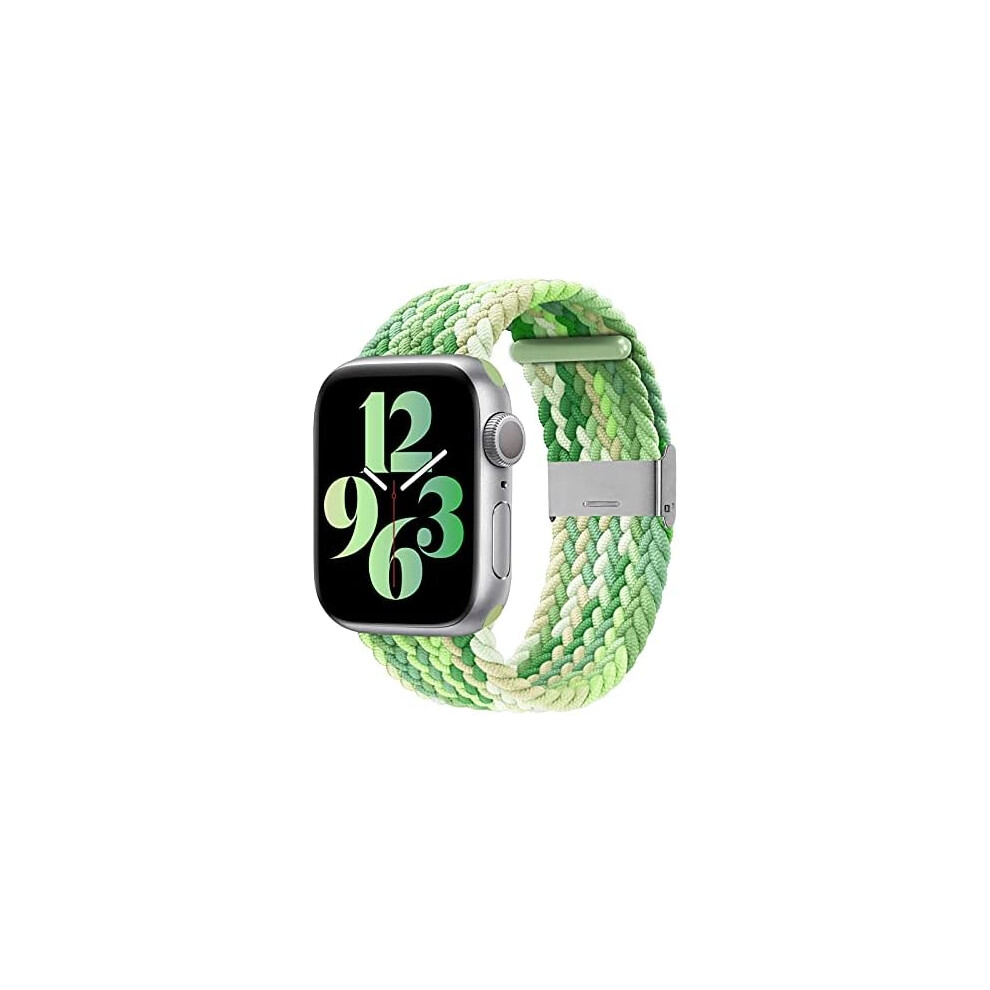 Apple Watch Bands 44Mm 42Mm 45Mm 49Mm, Iwatch Bands For Women Men,Adjustable Braided Solo Loop Elastic Sport Bands For Iwatch Ultra Se Series 8-1 7770198308037