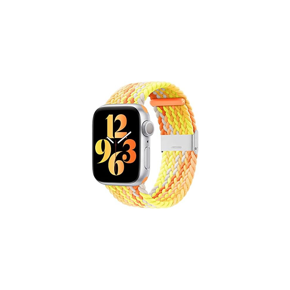 Apple Watch Bands 44Mm 42Mm 45Mm 49Mm, Iwatch Bands For Women Men,Adjustable Braided Solo Loop Elastic Sport Bands For Iwatch Ultra Se Series 8-1 7770198308051