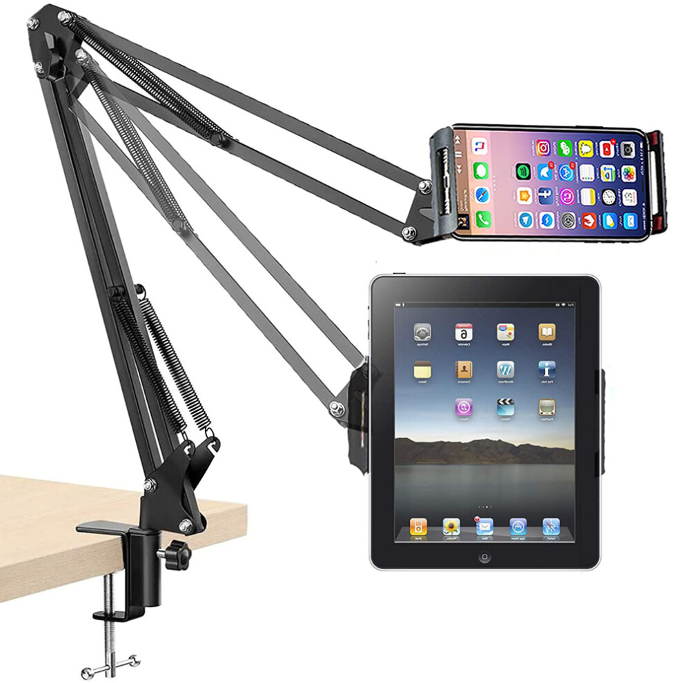 Lazy Mobile Phone Tablet Universal Bracket - Black 7770198291599
