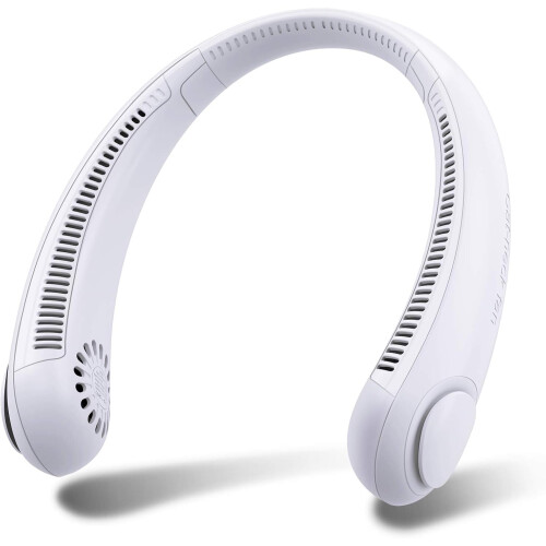 Leafless Hanging Neck Fan - White 2household products