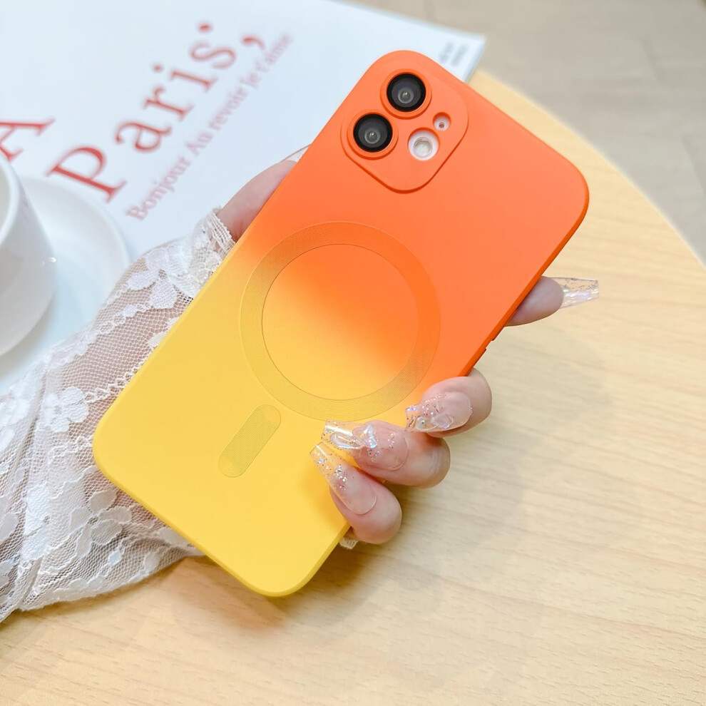Iphone 12 Case [Compatible With Magsafe] Soft Tpu Bumper Anti-Drop Anti-Scratch Shockproof Full Camera Lens Protective Slim Multicolor Magnetic Cover 7770198316568