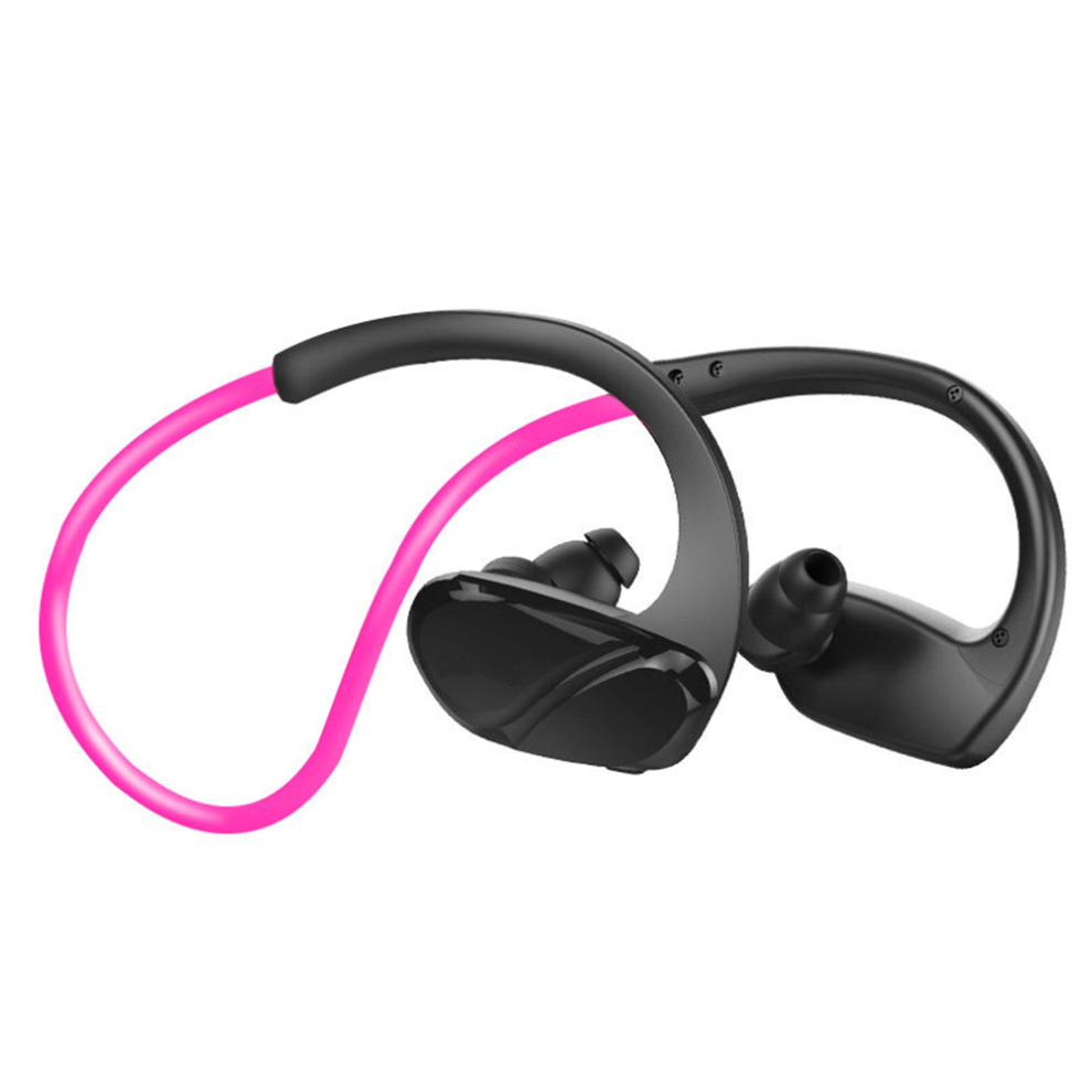 Bluetooth Headphones Sweat Resistant Bluetooth 5.0 Sports Headphones, In-Ear Headphones With Mic Compatible With Ios Android- Pink 7770198293586