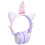 Unicorn Wireless Bluetooth Headset - Purple 1