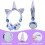 Unicorn Wireless Bluetooth Headset - Purple 5