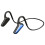 Sports Waterproof Bone Conduction Bluetooth Headphones - Blue 1