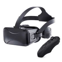 VR Headset Compatible with - Universal Virtual Reality Goggles - Play Your Best Mobile Games 360 Movies
