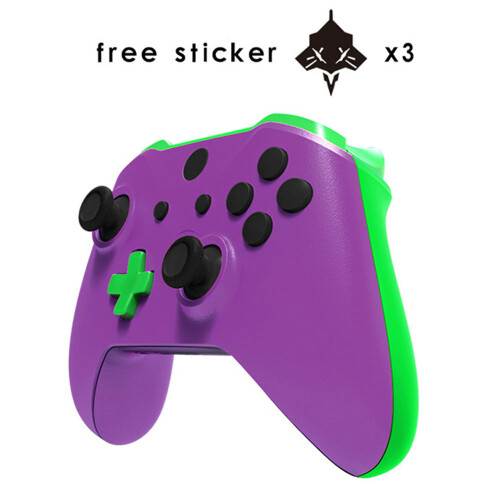 Complete Case Cover Replacement Parts compatible with Xbox One Wireless Controller Grip Pockcovered Case-EVA color matching 1
