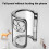 Compatible iPhone Soft Silicone Case - Transparent Color iPhone12 5