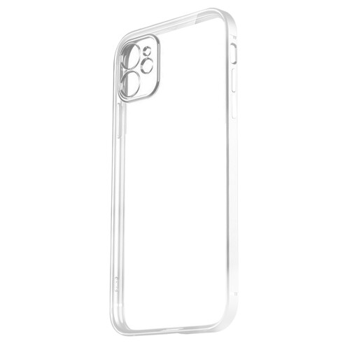 Compatible iPhone Soft Silicone Case - Transparent Color iPhone12