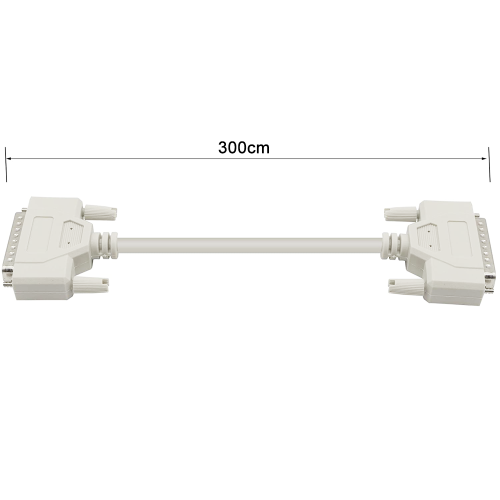 1.5m/3m parallel DB25 male printer cable compatible with connecting computer with DB25 female connector to printer-3m 2