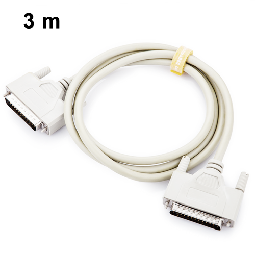 1.5m/3m parallel DB25 male printer cable compatible with connecting computer with DB25 female connector to printer-3m 1
