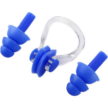 Swimming Earplugs and Nose Clip Comfortable Soft Silicone Noseclips & Ear Plugs Perfect for Adults or Kids Good for Amateur & Experienced Swimmers