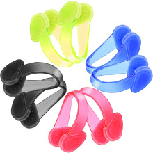 Swimming Nose Plugs for Kids, Waterproof Silicone Swimming Nose Clip for Adults, Nose Plugs for Training Protector Water Sport Beginners