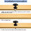 20PCS Door Knobs Drawer Knobs 30mm Vintage Handles Cabinet Cupboard Knobs for Kitchen Cupboards (Black) 6