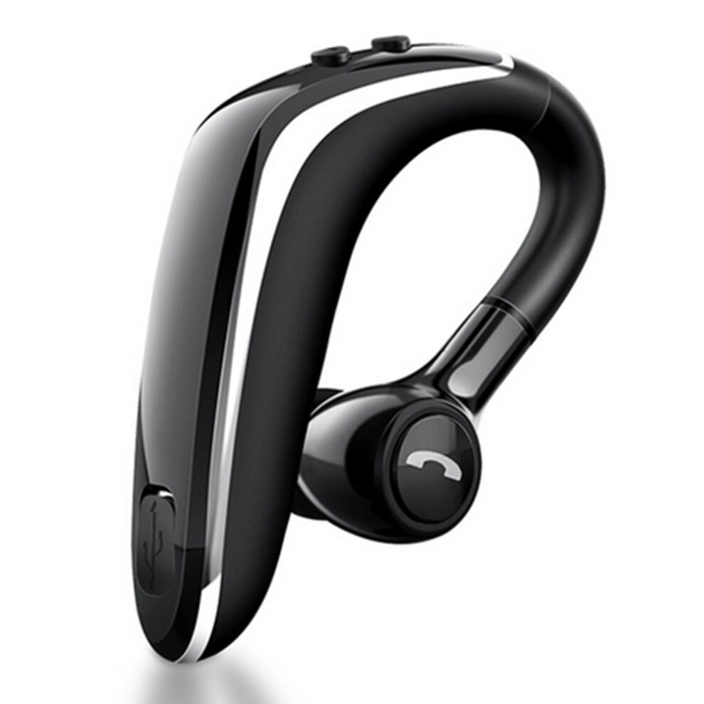 Bluetooth Headphones, Wireless V5.0 Business Bluetooth Headphones In-Ear Lightweight Sweat-Deluxe Edition Cool Black 7770198293999