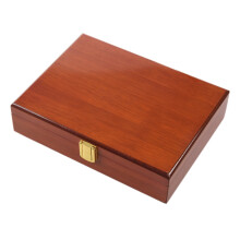 Vitrine en bois vintage pour bijoux, présentoir pour bagues, boucles d'oreilles