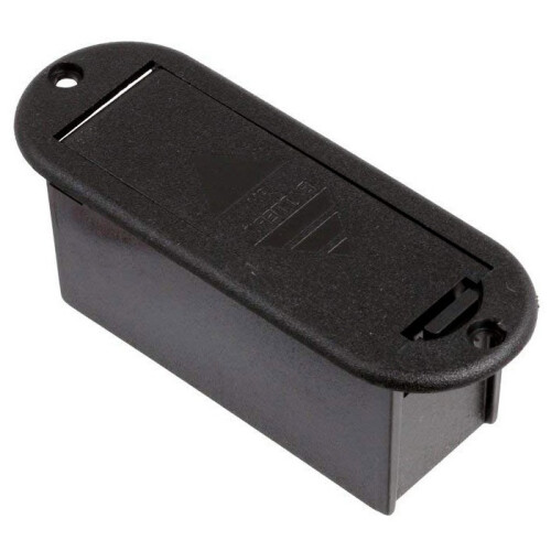 Boîtier de support de pile 9 V pour micro de guitare basse actif 2