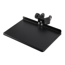 Support de microphone universel avec plateau de serrage en métal et pince de montage