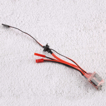 Contrôleur de vitesse de moteur à balais RC ESC 30A 4-8V 1/16 1/18 pour voiture RC d'escalade, réservoir, mini voiture 4 roues motrices