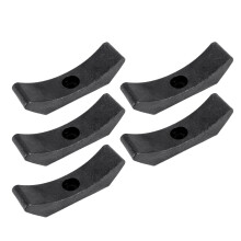 Lot de 5 supports d'haltères, supports d'haltères, supports de rangement d'haltères, supports de poids