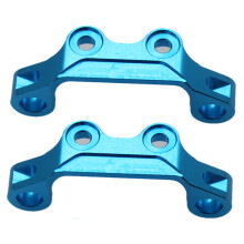 Lot de 2 supports de bras de suspension en métal pour pièces de mise à niveau de voiture RC TT02 TT-02 1/10