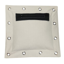Sac de frappe robuste 40 x 40 cm, sac de sable vide pour arts martiaux, sac mural pour sac de frappe