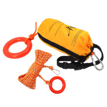 Corde de lancer réfléchissante avec sac de lancer Cordes de flottaison pour la navigation de plaisance Kayak Pêche sur glace