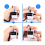 Lot de 4 compteurs à 4 chiffres, compteurs mécaniques portables, compteurs de pas 6