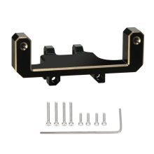 Support de servo en laiton pour servo ES08MA II pour pièces de mise à niveau de voiture sur chenilles Axial SCX24 JLU C10 1/24 RC