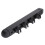 Support de queue de billard en bois dur à 4 trous Support de queue de billard à 6 clips Accessoires de support de support de billard 6