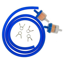 Tuyau de filtre à carburant à gaz avec clips pour scooter chinois GY6 50Cc 150Cc 139QMB 157QMJ pièces de moto ATV