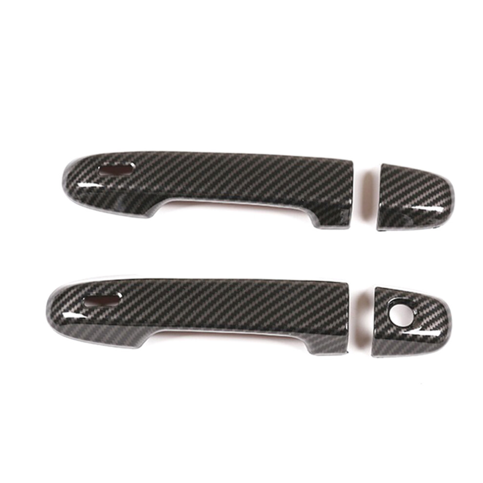 Garniture de poignée de porte extérieure de voiture pour 86 GT86 BRZ 2012-2020 (fibre de carbone)