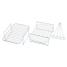 Support pour panier double, support multicouche accessoire, pour panier double Ninja Foodi DZ201 DZ40