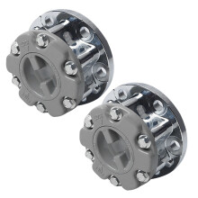 Lot de 2 actionneurs de moyeu de verrouillage d'embrayage de roue avant de voiture à 28 dents pour système 4WD pour L200 L300 MB886389